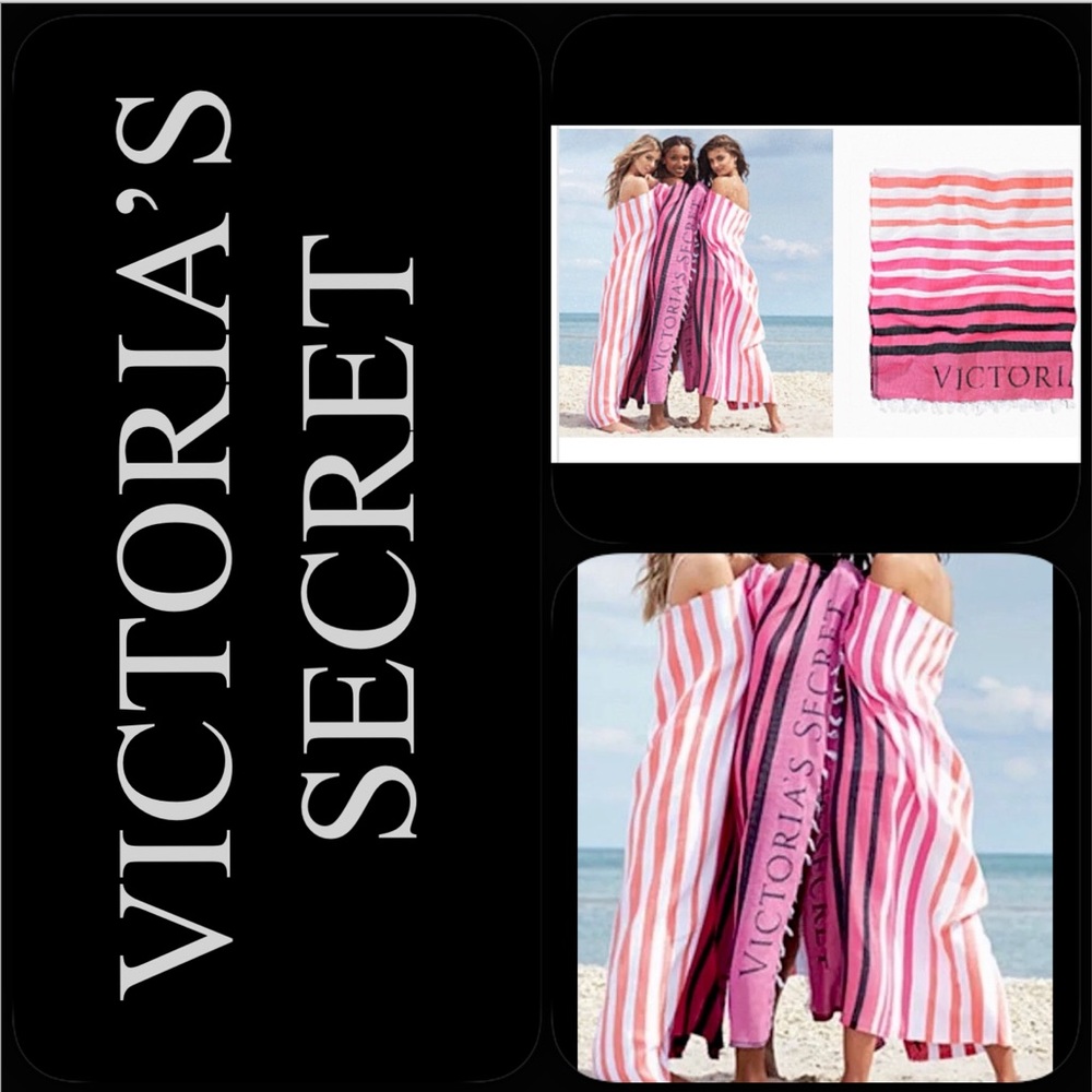 🆕😍 Victoria's Secret Throw Beach Blanket